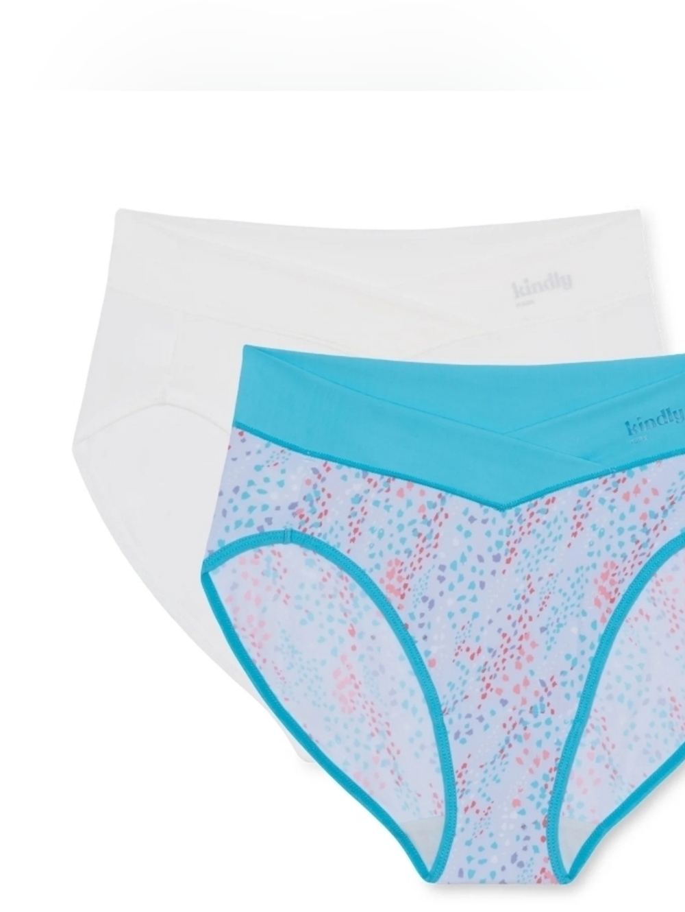 Kindly Swim Skirt with Turquoise Fold-Over Waist.      4